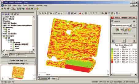 This software can also take other types of prescription maps and convert them for use in Flexi-Coil variable rate air carts and can be used to manage all yield mapping, guidance data, spatial