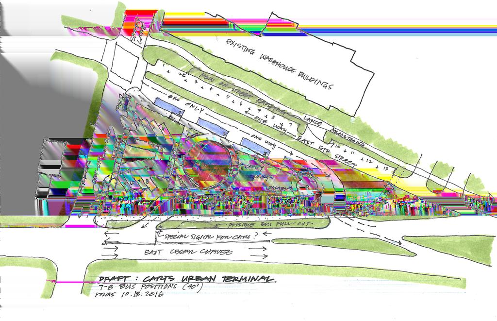 LJA Engineering Major Product Delivery: Conceptual Site Plan A draft conceptual site plan was developed by sub-consultant McCann Adams Studio for use in discussions with the TxDOT, City of Austin and