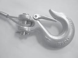 Insert clevis pin through clevis pin tabs and the winch wire loop. Insert cotter pin into clevis pin retaining hole, figure 22 and figure 23. Winch Wire Loop Clevis Pin 22.