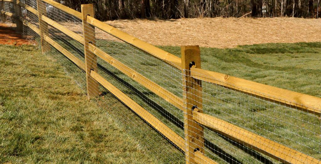 Wood Split Rail Fencing, Posts & Hardware Pricing Deliver Fee on all orders is $100.00 Post Length 3 x 7 Line Posts 4 1/2 x 4 1/2 End or Corner Posts 84 $11.50 $11.