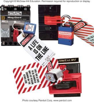 Grounding-Lockout-Codes Electrical Lockout : the process of removing the source of electrical power and installing a lock Electrical Tagout : the