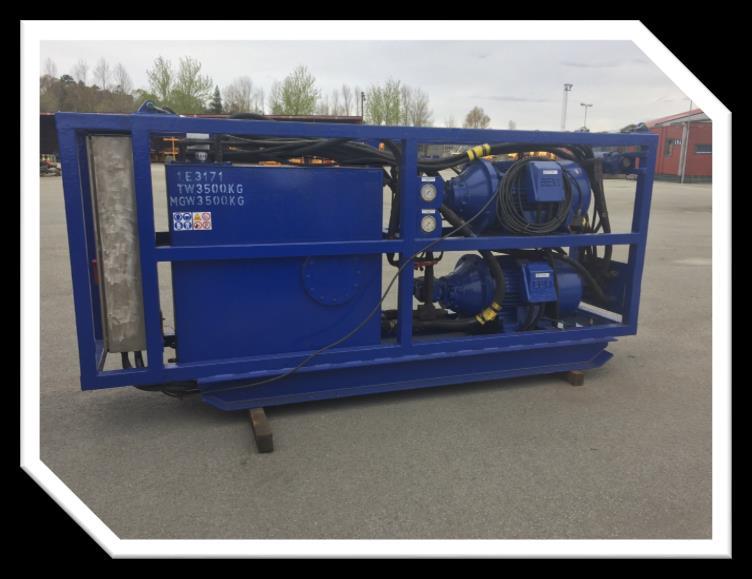 HYDRAULIC POWER PACKS Electric and diesel driven hydraulic power packs for operation of winches, pumps, etc.