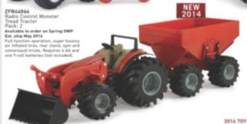 Tractor 1:16 scale ZFN44064 - $49.