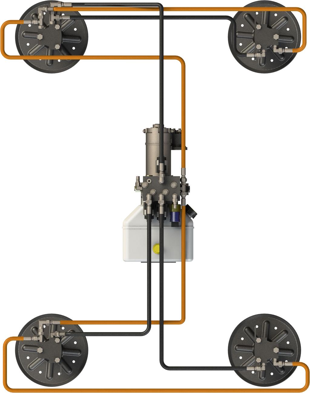 Hydraulic Plumbing Diagram Fig.