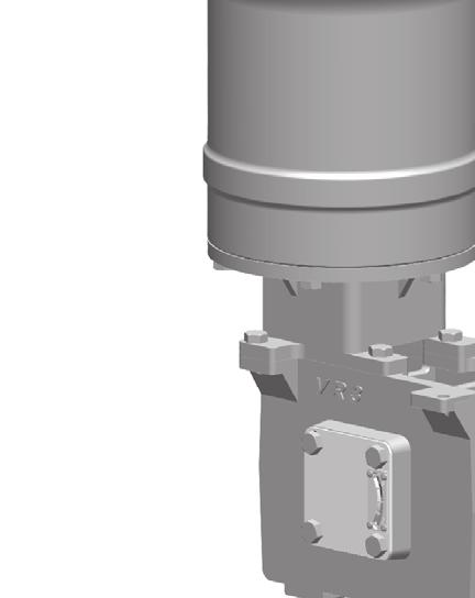 The model VFR can effectively decompress the liquid by inserting a perforated plate (Multi-hole plate) into the main body outlet side of the valve.