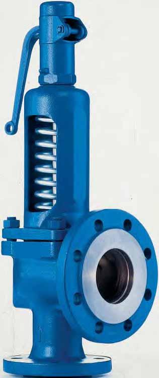 Type 442 DIN Plain lever H3 Open bonnet Conventional design Type 441 DIN Type 441, 442 DIN 442 DIN Flanged Safety Relief Valves spring loaded Contents Chapter/Page Type 441 DIN Packed lever H4 Closed