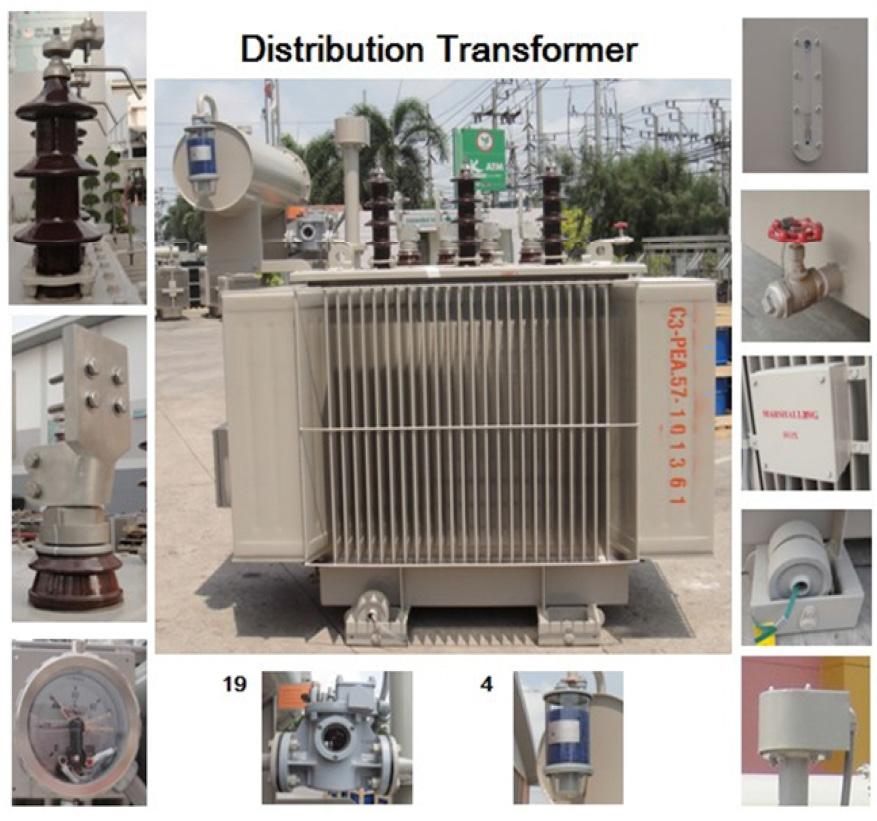Distribution Transformer Outline Distribution Transformer 14 16 10 15 12 8 17 19 4 20 2.
