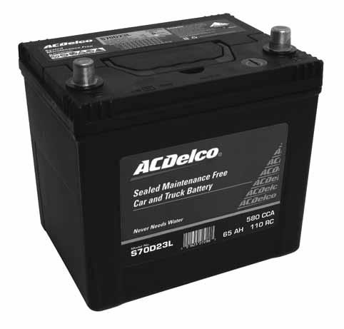7 Compare the ACDelco SMF battery advantage ACDelco Sealed