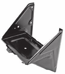 1967-72 Battery Tray Bottom, Stainless 1100F
