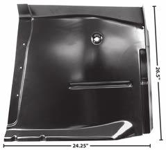 Floor Lower Hump Cover Panel