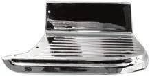 Bed Step for Shortbed, Chrome LH 1104T