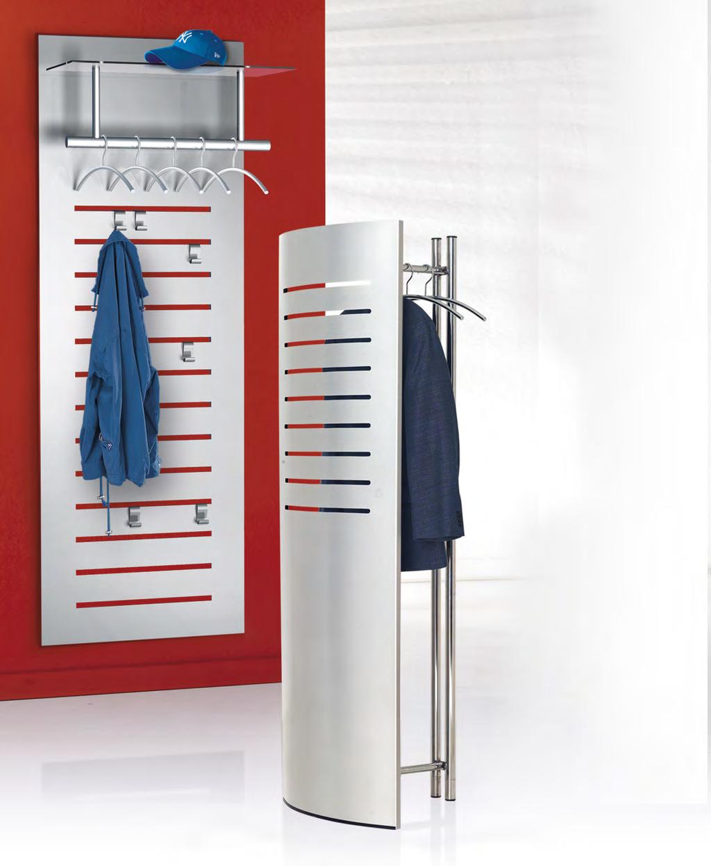Designer coat stands 0 4 79, 0 0 0 309, NEW Visually conceals the clothing 339, 3 69, 6 coat hangers included!