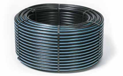 BLUE STRIPE POLYETHYLENE HOSE Central to any point-source drip installation, is the water delivery system.
