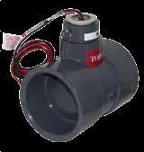 TFS FLOW SENSORS The Toro TFS series flow sensors provide reliable flow information to aid in the detection of and response to system issues like piping breaks, while being accurate enough for