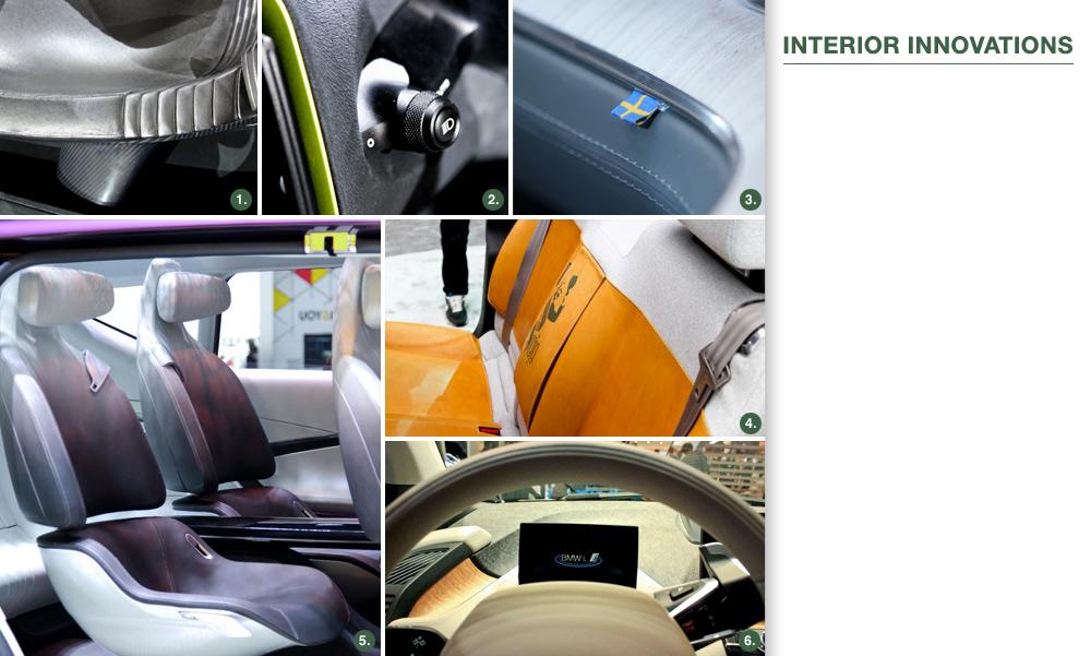 Textiles & Textures Automotive material use is of a notoriously narrow band, due to needing multiple properties including fire and stain resistance, lightfastness and being hard wearing.