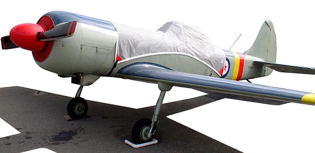 pdf) Yak 50 Canopy Cover (shown for comparison) Canopy Covers help reduce damage to your airplane's upholstery and avionics caused by excessive heat, and they can eliminate problems caused by leaking