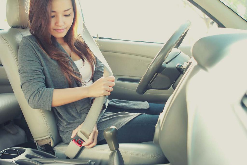 Buckle up If you knew you were going to be in a crash, would you buckle up? Of course you would. Seat belts save lives. Even if you are the best driver, you never know when a crash could happen.