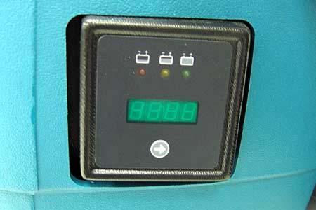 6. By pressing the arrow button on the charger you can view the following information (Figure 45).