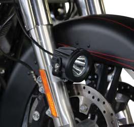 your original equipment. The kit allows fitment of any DENALI LED lighting kit to Harley-Davidson Sportster, Softail, and Touring models.