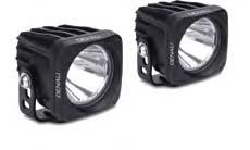 C DX Xtreme Spot Dual Intensity LED Auxiliary Lights The same 10 optic and light output as the DR1, with the added benefit of a dual intensity setup.