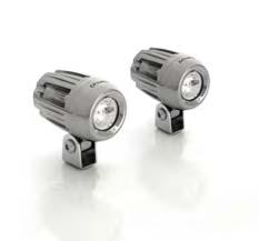 99 TT-DM DM Micro Single Intensity LED Lights Chrome Piercingly bright when viewed head-on, these compact lights signficantly enhance