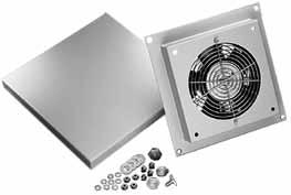 PLHK L Handle with 2 keys and logo slot, key code 333 Fan Plate These fan plates replace the standard plates provided with the Cable Entry Top.