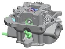CVT space is used effectively.