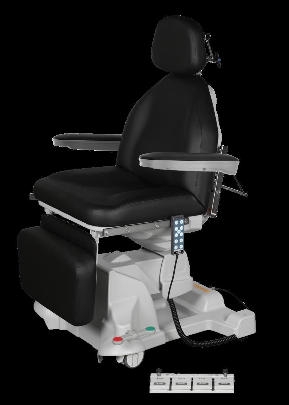 Four Independent Electronic Movements: Height, Backrest, Leg Rest and Seat Rest. One Synchronized Electric Movement: Backrest / Leg Rest. One Manual Movement: Leg Rest Extension.