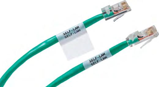 Wire & Cable Materials Self-Laminating Vinyl Wire & Cable Markers (cont.