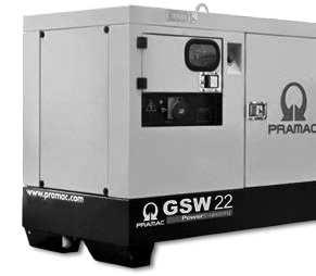 STATIONARY RANGE / SOUNDPROOF VERSION GSW SERIES COMPACT ENERGY This series provides the most professional way to fulfill small power requirements with the highest reliability and excellent