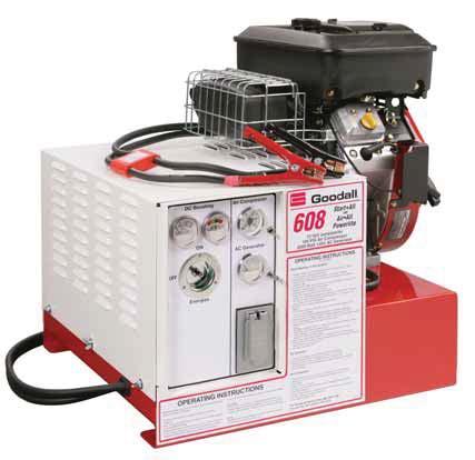 THE 11-608 START ALL UNIT 12 Volt Jump Start Unit with Air Power & AC Power 12V JUMP STARTING WITH AIR & AC 11-608 29" THE 11-608 IS A COMPACT 3-IN-1 START ALL COMBINING THE JUMP STARTING
