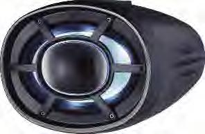 SPEAKERS & ACCESSORIES UMHCX69B POLK ULTRAMARINE WAKE TOWER SPEAKERS 200 watts Designed to project volume over 80 feet Compression horn driver 6 x 9 Mid bass woofer Matte silver polypropylene cone