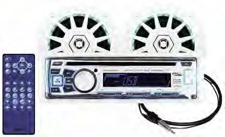 MARINE STEREO PACKAGES FEATURES: 6.