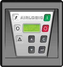 microprocessor-based controllers AIR LOGIC CONTROLLER Built-in compressor protection Built-in energy savings calculator Acts as a master controller Up to 4 electronically-controlled compressors Can