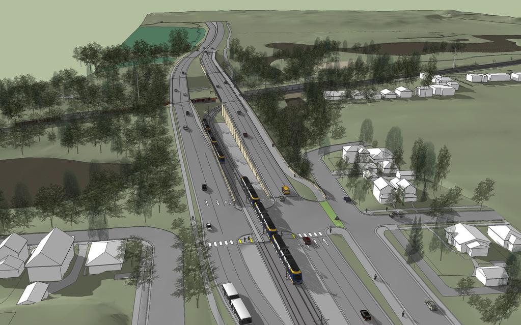 requirements and soil mitigation. Also recommended are two additional light rail vehicles and a park-and-ride at Bass Lake Road Station in Crystal.