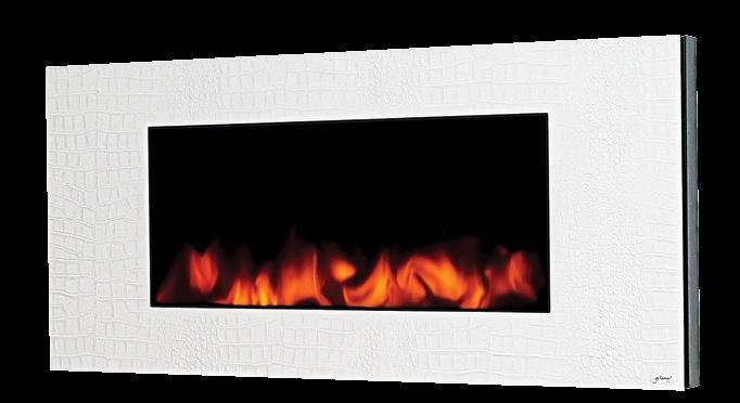 The GL electric fireplaces emphasize the