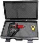 IGITL V SERIES S Each igital V-R Series pistol torque wrench comes fully calibrated and includes a reaction arm, retaining ring and a weatherproof storage case.