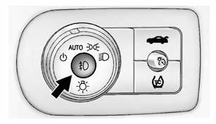 If the lever is briefly pressed and released, the turn signal flashes three times. The lever returns to its starting position whenever it is released.