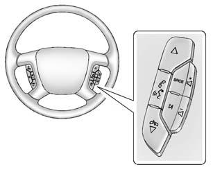 Steering Wheel Controls The tilt wheel lever is located on the left side of the steering column. To adjust the steering wheel: 1. Hold the wheel and pull the lever toward you. 2.
