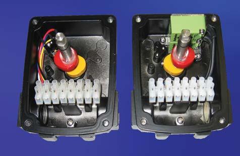switches Large junction terminal with 2 spares (2) 3/4