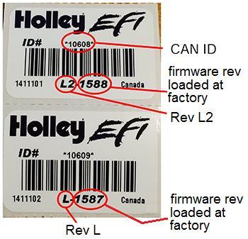 The ECU rev level is denoted under the barcode on the back of the ECU. If there is no alphanumeric designation under the barcode, it is a version earlier than a revision level J unit.