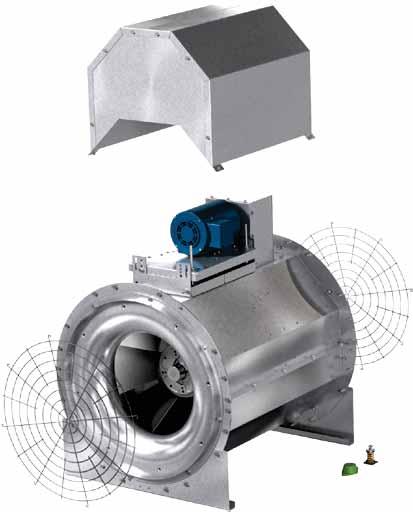 Accessories 1. Motor Cover Galvanized steel motor covers shield motor components from dust, dirt and moisture for indoor installations.