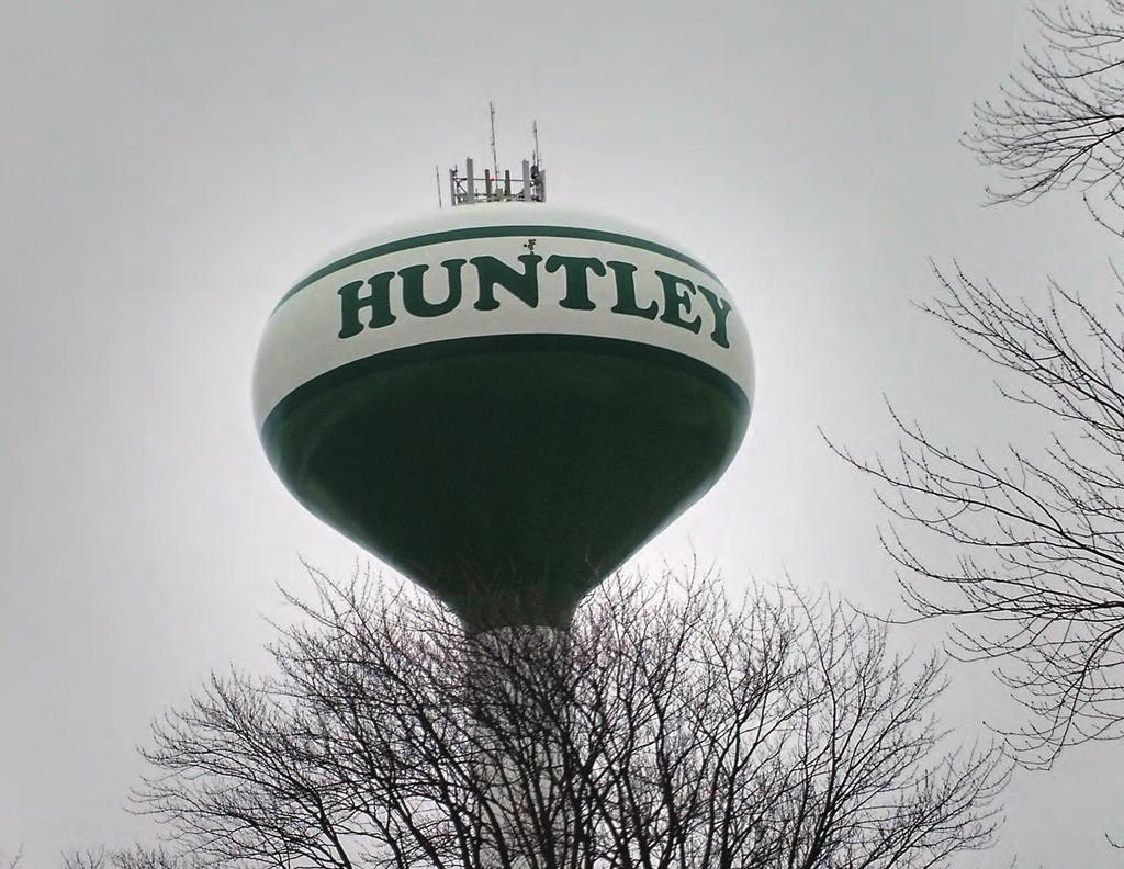 Water Distribution Committee 2015 Tank Photo Contest Winner Village of Huntley This