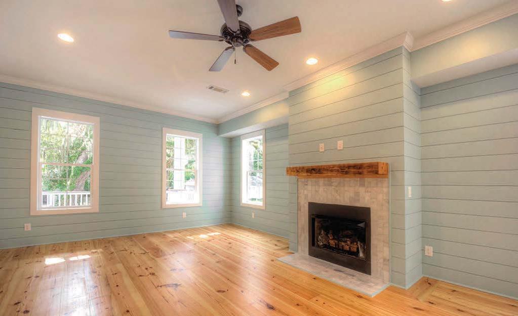 SHIPLAP GAP PATTERN STOCK * Photography used with permission of Water s Edge Woods (Comer, GA)