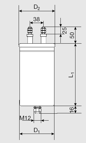 10.4 Design C3 Capacitors with rated diameter 95-136 mm.