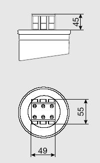 Terminal block: L: 2 x 25 mm 2 per contact (with ferrule) M: 2 x 35 mm 2 per contact (with ferrule) 2 x 50 mm 2 per