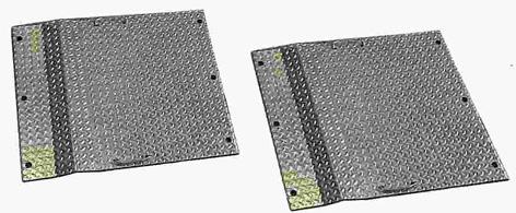 kit. 806269367 Pair of roller protection mats