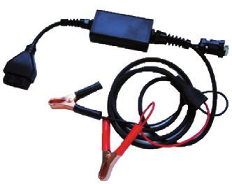 battery, EOBD cable /