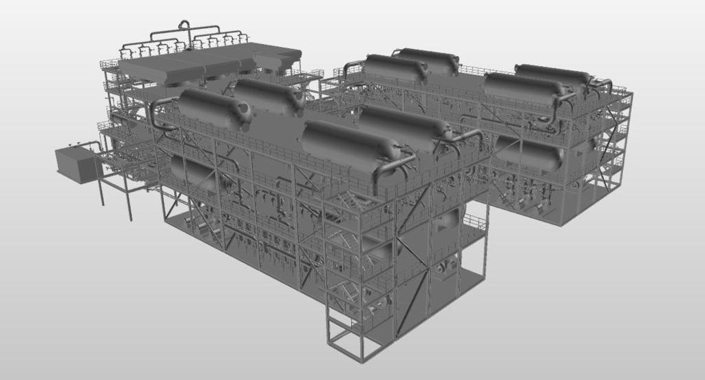 FT island modular plant design for a 5,000 bpd plant