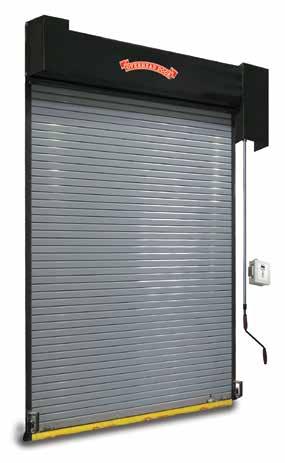 Built-in safety features Unlike most rolling steel doors, RapidSlat comes standard with photo cells featuring impact resistant steel guards.